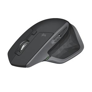 Logitech MX Master 2S Bluetooth Edition Wireless Mouse, Multi-Surface, Hyper-Fast Scrolling, Ergonomic, Rechargeable, Connects Up to 3 Mac/PC Computers, Color-Graphite.