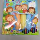 Light Up Pop Fidget Tubes Party Favors for Kids, 12 Pack Glow in The Dark Party Supplies Toddler Sensory Toys, Large Glow Sticks as Goodie Bag Stuffers and Birthday Party Pack Return Gifts for Kids