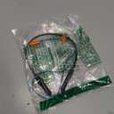 HomeSpot Noise Reduction Wireless Neckband Headphones with Qualcomm aptX HD, 27dB NRR, CVC Noise Cancelling Mic & Controls and 20H Playtime for Work Safety OSHA Compliant - Blue Wire Orange Earbuds