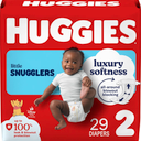 Huggies Size 2 Diapers, Little Snugglers Baby Diapers, Size 2 (1218 lbs), 29 Count 
