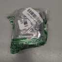 RJ45 Cat6A Cat6 Pass Through Connectors 50Pack 23AWG End Bold Ethernet 8P8C Gold Plated Modular Plug for Unshielded Twisted Pair Solid Wire Standard Cables