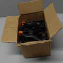 RELBRO Spring Clamps, 4.5 Inch Large Plastic Clips for Balloon Arch Backdrop Craft Decoration, Heavy Duty, Black, 10 Pcs