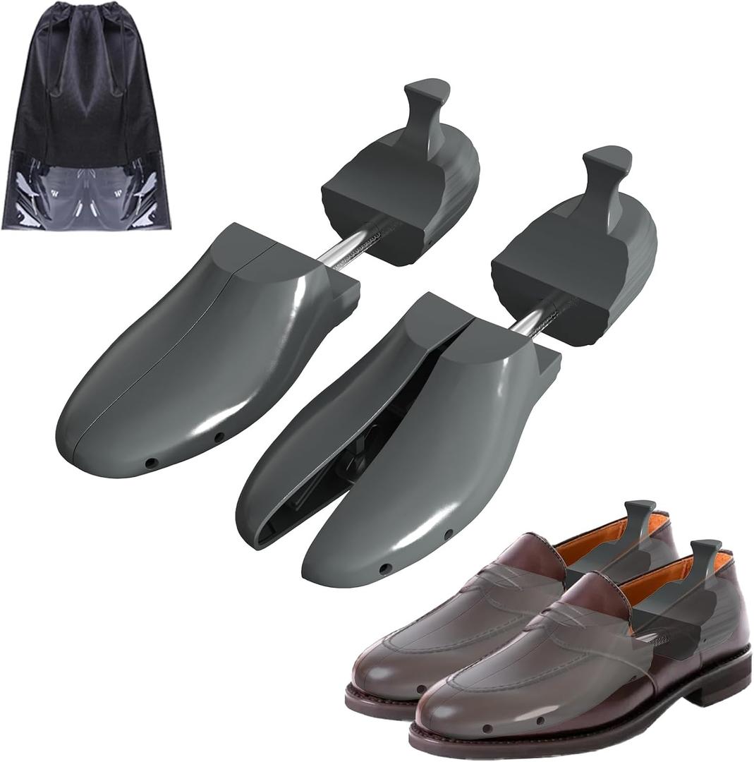 Shoe Trees for Men & Women, Lightweight Shoe Stretcher Inserts with Spring, Shoe Shaper to Maintain Shape