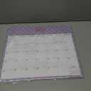 2 x Aesthetic 2025-2026 Magnetic Calendar for Refrigerator, Fridge Calendar Magnet Runs Until December 2026, 18 Monthly Refrigerator Calendars with Checkered Design for Easy Organizing