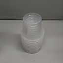 30 Set 16oz Clear Plastic Drink Buckets with Lids and Straws Disposable Iced Coffee Cups Rum Buckets for Cocktail Parties Smoothie Cup Bulk with Handles for Beach Pool Party Supplies