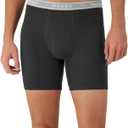 Hanes mens Underwear Boxer Briefs Pack, Cool & Breathable Cotton Moisture-wicking Underwear for Men, No Ride Up, M