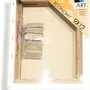 Art Alternatives Economy Cotton Stretched Canvas, 9 x 12 in, 5/8 in deep, 2/Pkg