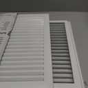 2-Pack Paintable Gable Vents - 18" x 18" Aluminum with Screen, Maximize Ventilation in Attics and Sheds, Vent Opening: 16" x 16"