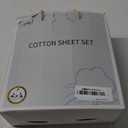 Shilucheng 100% Cotton Queen Size Sheets Set - 600 Thread Count Luxury Egyptian Cotton Bed Sheets5-Star Hotel Quality Sheets, Breathable & Cooling, 16 Inch Deep Pocket - 4 Piece (Beige, Queen)