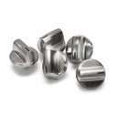 Bosch 00654043 Cooktop Burner Knob Set (Replaces 654043) Genuine Original Equipment Manufacturer (OEM) Part