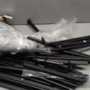 Over The Table Rod Stand with Clamps, Adjustable 32''-79'' Tall 32"-131" Length, Black Table Arch Stand Metal Balloon Frame Hanging Rod for Weddings Birthdays Party Garden Arbors Decoration