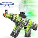 Anstoy Electric with Gel Gun Blaster AEG AKM-47 Splat Gun Automatic Toy Gun for Christmas, Halloween, Birthday Gift, Adults, Ages 14+
