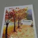 Autumn Decor Autumn Art Prints Wall Art Watercolor Fall Decor Rustic Home Wall Decor Paintings Thanksgiving Decorations (8x10 inch,3 PCS,Unframed) (White)