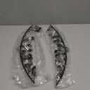 2 Pack Legging Organizer for Closet 360 Swivel, Metal Gym Clothes Organizer w/20 Clips Holds 20 Leggings, Hangers Space Saving, Closet Organizers and Storage, Dorm Room Organization Essentials, Black