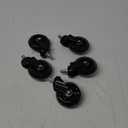 Office Chair Wheels, Set of 5, 11x22mm Stem Size That Fits 98% Chairs, Rubber Rollerblade Casters for Desk & Gaming Chair are Easy to Install & Suitable for All Floor Types 