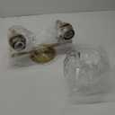 Lighting White Mouchette - 2 Light Bath Vanity in Modern Style-10.25 Inches Tall and 15 Inches Wide-Satin Gold Finish