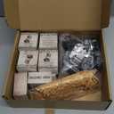 10 Sets Merry Christmas Music Movement Box Wind up Mechanism Musical Box DIY Music Box with Music Themed and Instruction for Music Teacher Student Music Lover Friend Christmas Singing Gift