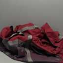 REDCAMP Foldable Travel Bag, Large Sports Bag, 9.8x10.2x2.4 In Lightweight Waterproof Tote Bag Wine Red 100L