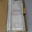 Nieifi Adhesive Wall Shelf, Shower Shelves 5 Pack with Soap Holder, Shower Organizer for Bathroom Organization, White