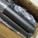Tension Curtain Rod No Drilling, Heavy Duty 51-168 Inch, Black