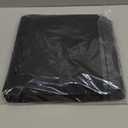 Wokceer Wedding Arch Cover 8FT Spandex Fitted Wedding Arch Stand Covers Round Top Chiara Arch Backdrop Cover for Birthday Party Ceremony Banquet Decoration Black