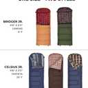 Teton Junior, 20 Degree and 0 Degree Sleeping Bags. Finally, Sleeping Bag for Boys, Girls, All Kids, Warm and Comfortable, for All Camping Weather and Built to Last, Junior 0F