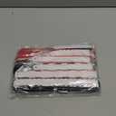 ZERODECO Party Decoration, 21 Pcs Black and Red Hanging Paper Fans Pom Poms Flowers, Garlands String Polka Dot and Triangle Bunting Flags for Minnie Mouse Birthday Parties Baby Showers Wedding