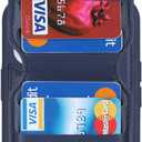 iCoverCase Wallet Case for iPhone 12/12 Pro Compatible with MagSafe, Magnetic Detachable Card Slots Holder PU Leather Kickstand Wireless Charging Case 6.1 Inch (Dark Blue)