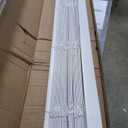 CHICOLOGY Faux Wood Blinds, Window Blinds, Window Shades, Window Treatments, Blinds & Shades, Window Shades for Home, Basic White, 58" W x 60" H