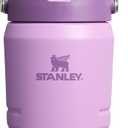STANLEY IceFlow 2.0 Flip Straw Jug with Handle 40 oz | Twist On Lid and Flip Up Straw | Leakproof for Travel and Sports | Insulated Stainless Steel |BPA-Free | Lilac