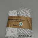 2 Pack Organic Bedside Bassinet Sheets Compatible with Mika Micky, Baby Delight, Dream On Me, AMKE and Other Bassinet Mattress Pads Size Between 17-21 in Width, 29-33 in Length, and 1.5-4 in Thick