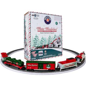 Lionel Winter Wonderland LionChief 5.0 Electric O Gauge Train Set with Bluetooth & Remote One Color