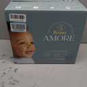 Pampers Amore, Size 1 (8-14 lbs), 132 Count, Our Best Diaper Hypoallergenic & Fragrance Free, Up to 100% Leakproof, Soft as Cashmere