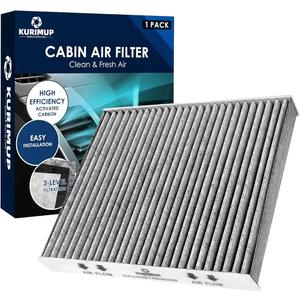 PHILTOP Cabin Air Filter, Replacement for CF11643,2018-2023 Tiguan; Atlas,2022-2023 Taos,2015-2023 GTI, Premium Cabin Filter with Activated Carbon Filter