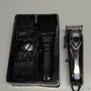 Hair Clippers for Men, Professional Clippers and Trimmers Set, Cordless Clippers for Hair Cutting, Beard Trimmer, Barber Clippers, Rechargeable Electric Shaver (Silver)