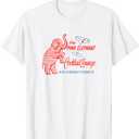 Pink Elephant Vintage Cocktail Lounge 1950s Retro Graphic T-Shirt, S