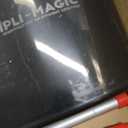 Simpli-Magic 360 Spin Mop and Bucket with Wringer  3 High-Absorbent Microfiber Washable Heads  Spinning Mop and Bucket Set for All Types Floor Cleaning (Black)