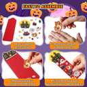 Halloween Crafts for Kids, 24 Pack Foam DIY Halloween Bookmarks Craft Kit, Ideal Halloween Party Favors,Trick or Treat Gifts,Classroom Activity Supplies