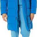 Amazon Essentials Mens Hooded Long Puffer Coat, Large