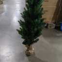 3Ft Pre-Lit Spruce Tabletop Christmas Tree Lights Timer