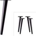 Slant Furniture Metal Legs - Set of 4 New (Black 16" H)
