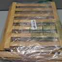 3 Tier Bamboo Shoe Rack for Closet Free Standing Wood Shoe Shelf Storage Organizer for Entryway Small Space Stackable 27"x11"x20" (Natural)