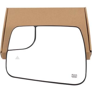 Driver Side Mirror Replacement for 2019-2025 Dodge Ram 1500 2500 with BSD Heated Left Side Mirror Glass Replacement w/o Atuo Dimming