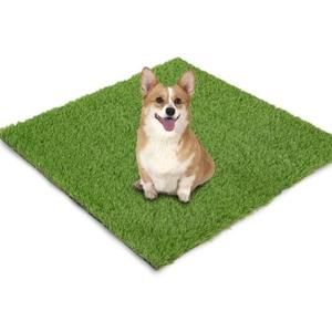 Goasis Lawn Artificial Outdoor Grass Professional Dog Trainning Grass Mat, Potty Training Rug and Replacement Turf Outdoor Rug Patio Lawn Decoration, Easy to Clean with Drainage 19.7x39.4inch