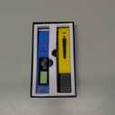 VIVOSUN Digital pH and TDS Meter Kits, 0.01pH High Accuracy Pen Type pH Meter  2% Readout Accuracy 3-in-1 TDS EC Temperature Meter for Hydroponics, Pool and Aquarium, Yellow Blue, UL Certified