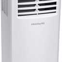 Frigidaire Portable Room Air Conditioner 8,000 BTU (ASHRAE) / 5,500 BTU (DOE), Cools Up to 350 Sq. Ft., Quiet Operation, Dehumidifying Dry Mode, White