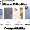 Ginkgonut Compatible with iPhone 13 Pro Max Case for Women/Girls, Soft Silicone Cute 3D Laid Desgin Shockproof Raised Bumper Corners Case.（Dark Blue）