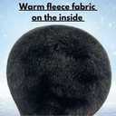 2 x MDSTYLE Winter Ear Muffs for Men & Women - Adjustable & Foldable - Fleece Ear Warmer Ear Covers Cold Weather Outdoor