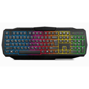 Lifeworks Samurai Multi-Color Led Gaming Keyboard, Black