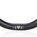 31.8 Bike Handlebar - 55mm Riser Handlebar - 780mm Aluminium Alloy Mountain Bike Bicycle Handlebars (31.8-55mm Rise)